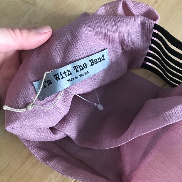 I’m With The Band pink headband - Picture 5 of 7